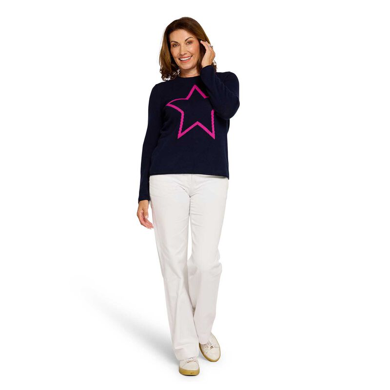 Alashan Cashmere Sirius Star Jumper image number 3